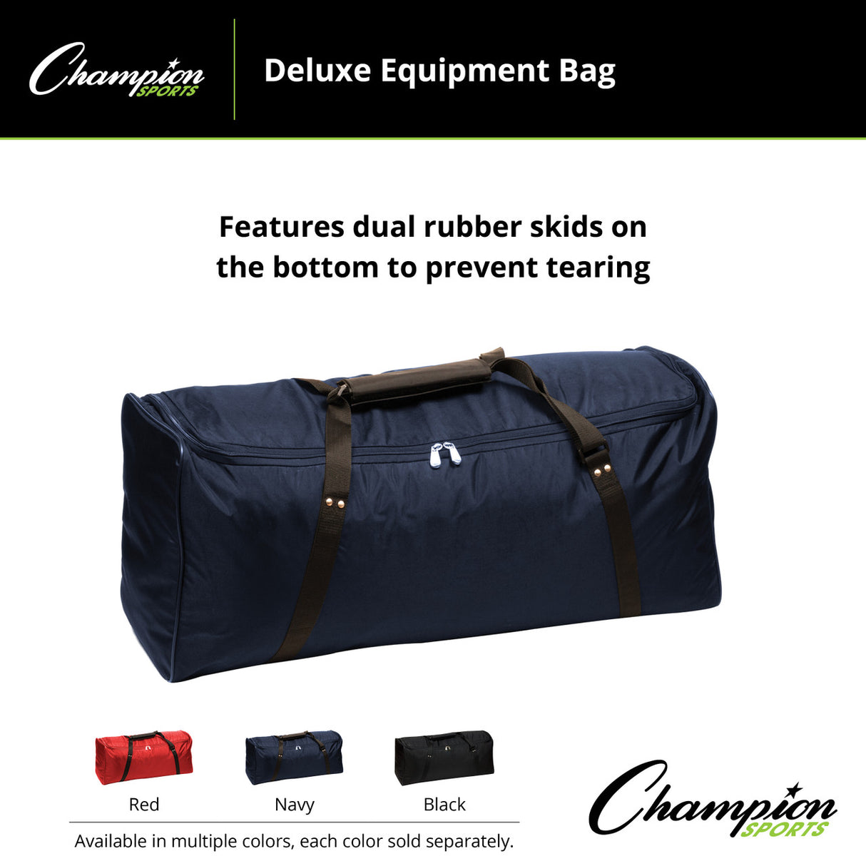 DELUXE EQUIPMENT BAG BLACK