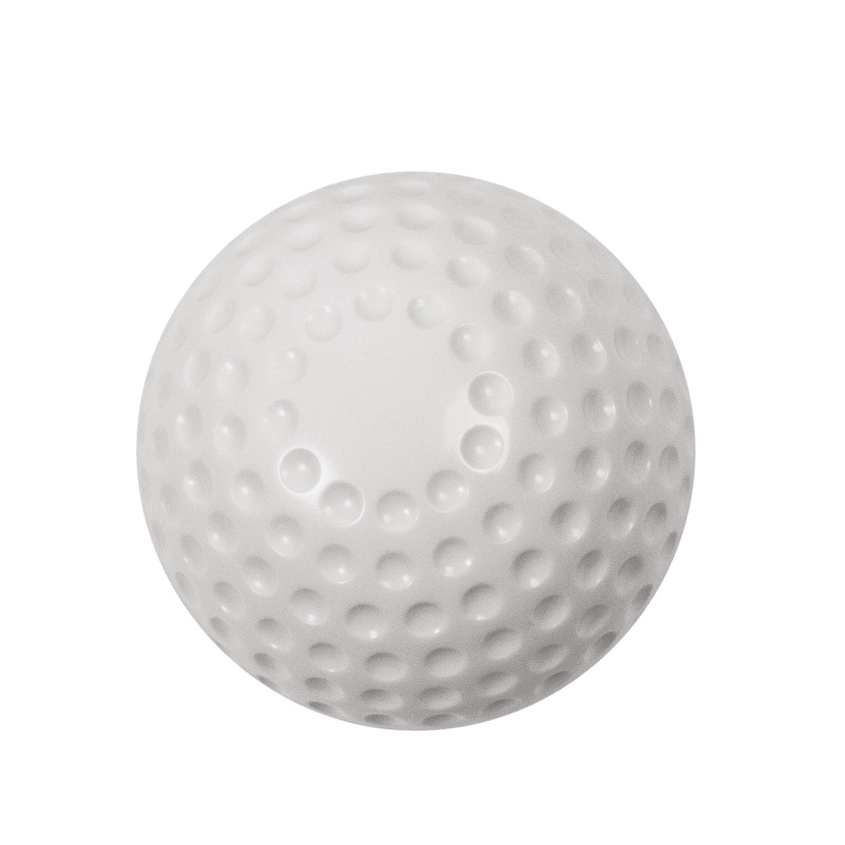 DIMPLED PITCHING MACHINE BASEBALLS WHITE