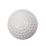 DIMPLED PITCHING MACHINE BASEBALLS WHITE