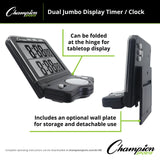 Champion Sports DUAL JUMBO DISPLAY TIMER