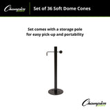 Champion Sports SOFT DOME CONE SET