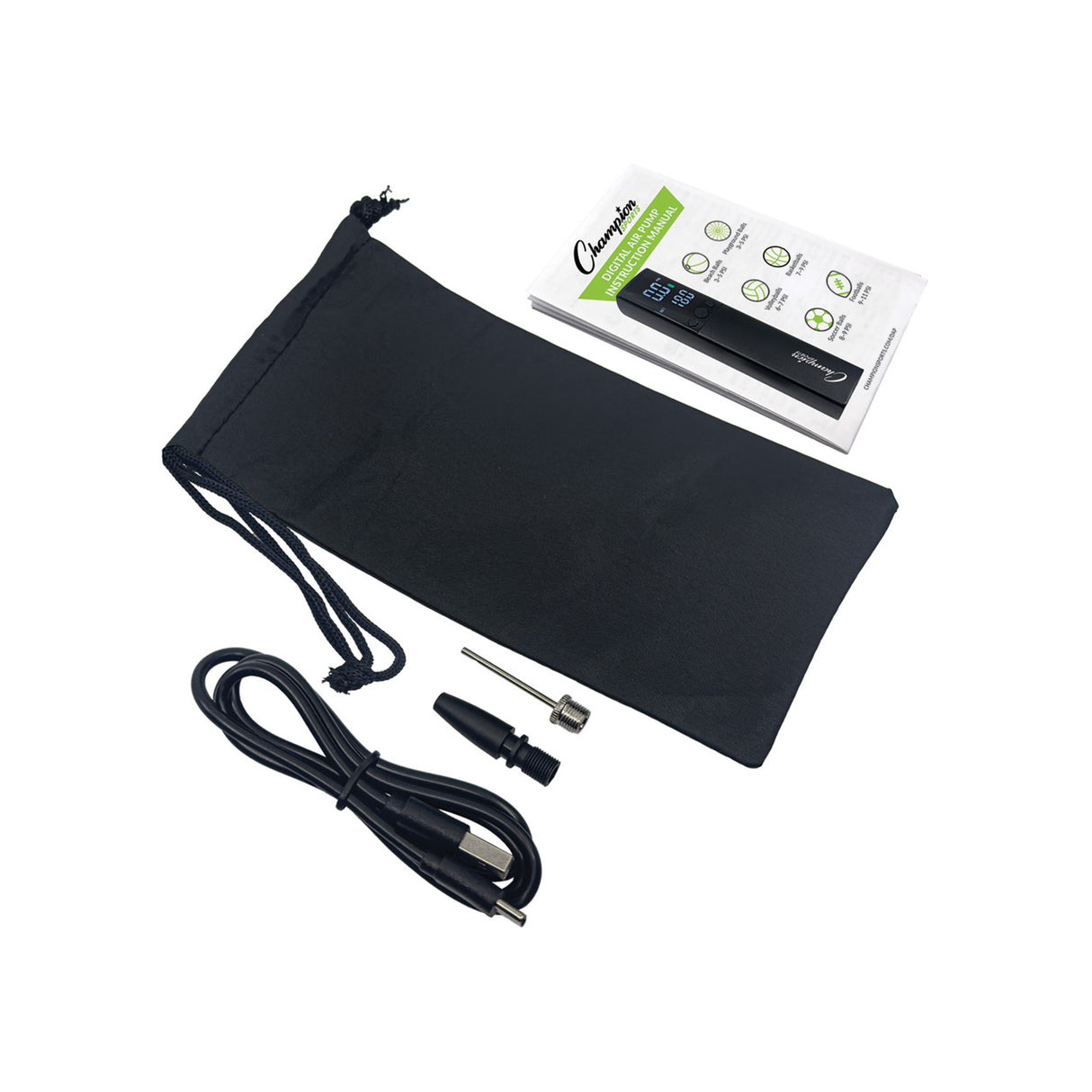 Champion Sports DIGITAL HAND PUMP