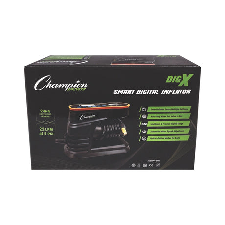 Champion Sports SMART DIGITAL INFLATOR PUMP