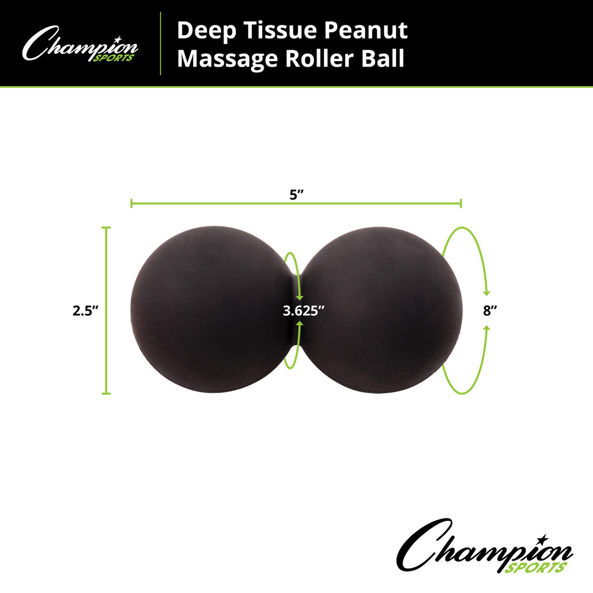 Champion Sports PEANUT MASSAGE BALLS