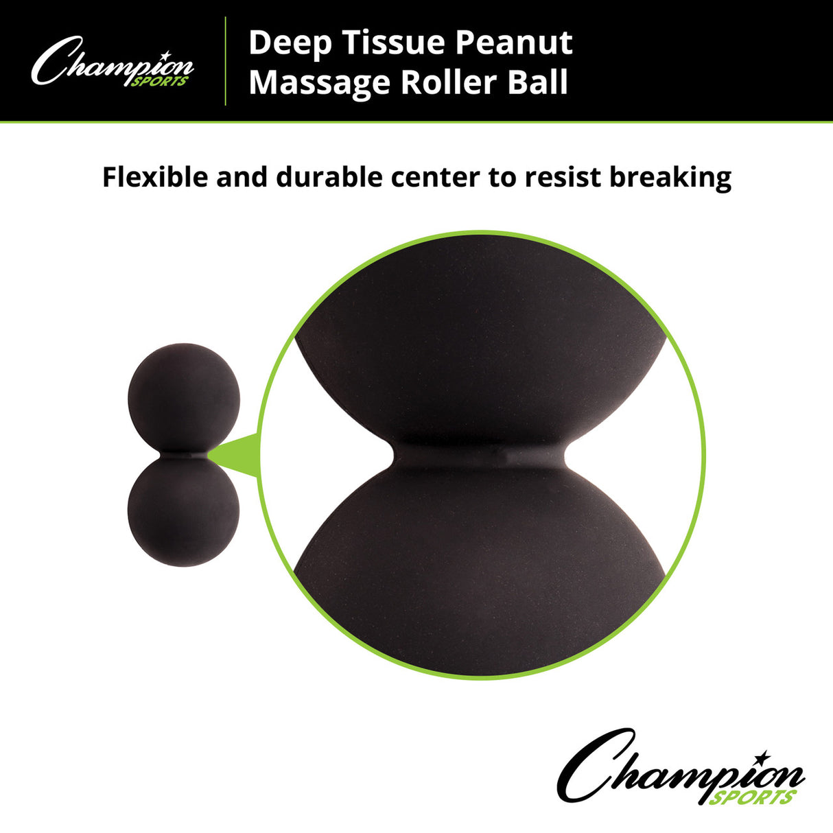Champion Sports PEANUT MASSAGE BALLS