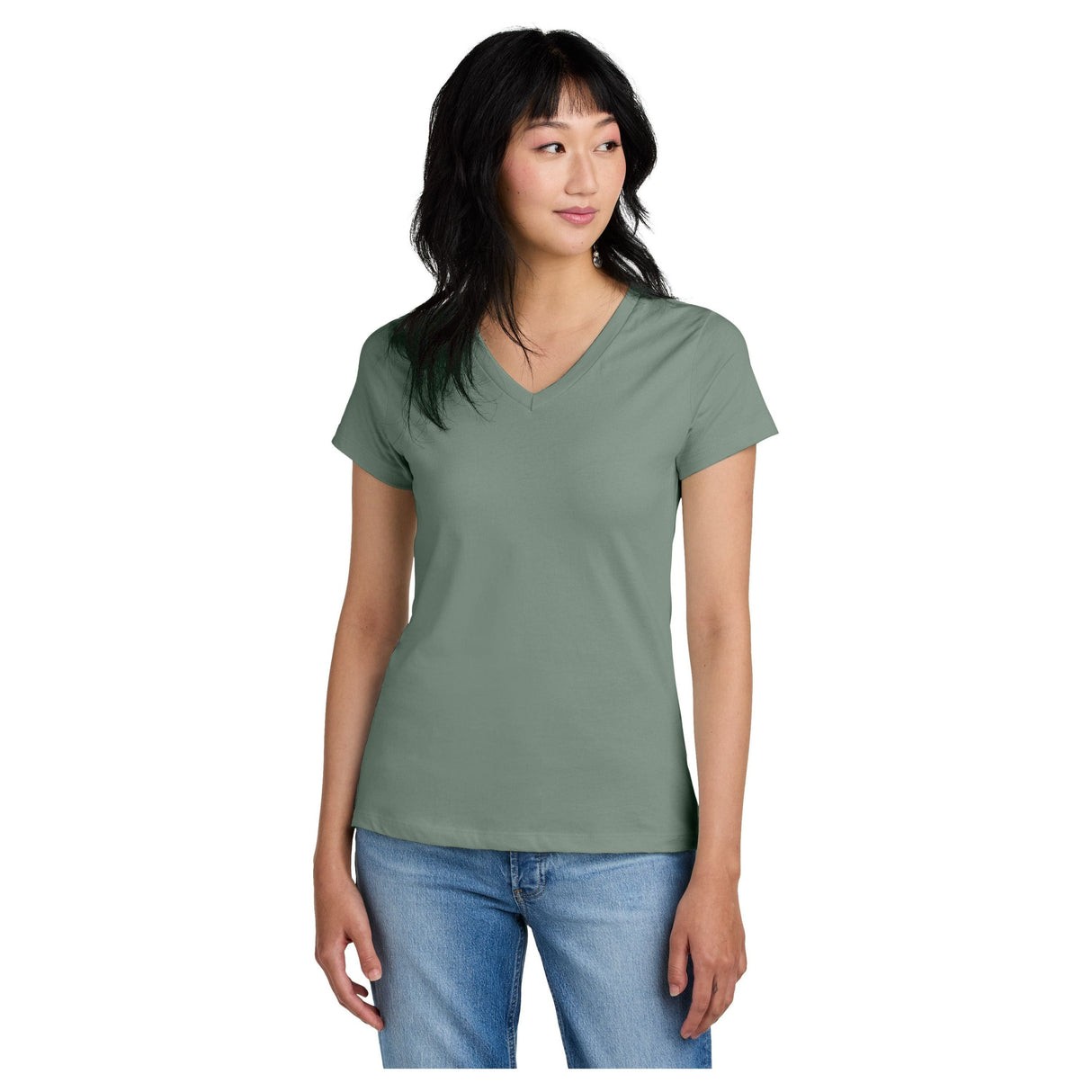 Ladies Perfect Weight V-Neck Tee