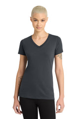 District ®  Women's Perfect Blend ®  CVC V-Neck Tee. DM1190L - District DM1190L