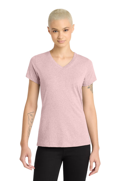 District ®  Women's Perfect Blend ®  CVC V-Neck Tee. DM1190L - District DM1190L