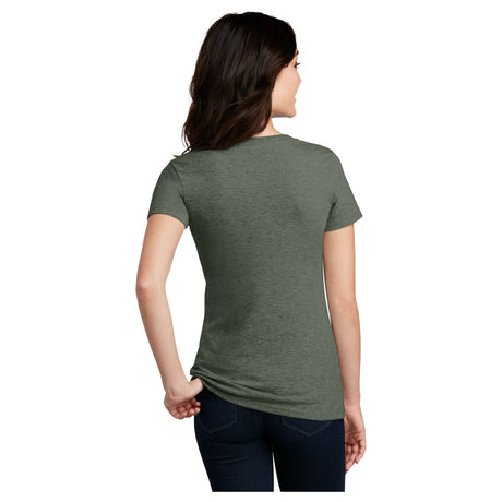District® Women’s Perfect Blend® CVC V-Neck Tee DM1190L Women's District
