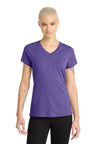 District ®  Women's Perfect Blend ®  CVC V-Neck Tee. DM1190L - District DM1190L