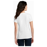 District® Women’s Perfect Blend® CVC V-Neck Tee DM1190L