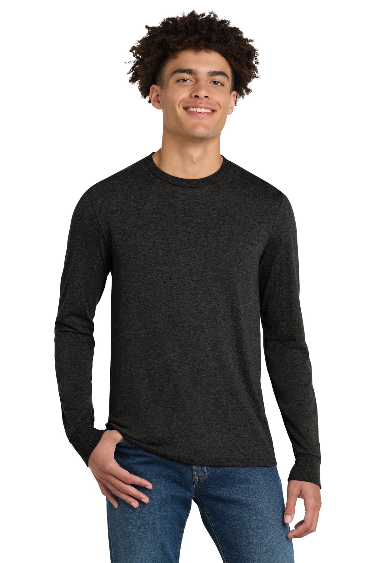 District ®  Perfect Tri ®  Long Sleeve Tee . DM132 - District DM132