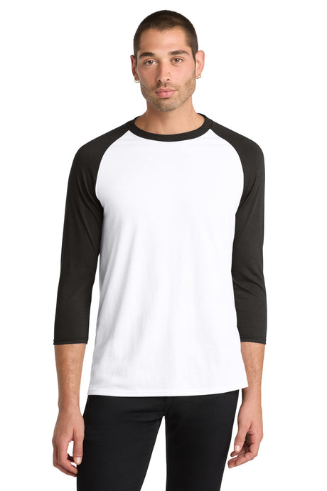 District  ®  Perfect Tri ®  3/4-Sleeve Raglan. DM136 - District DM136