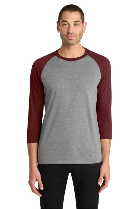 District  ®  Perfect Tri ®  3/4-Sleeve Raglan. DM136 - District DM136