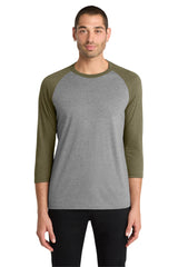 District  ®  Perfect Tri ®  3/4-Sleeve Raglan. DM136 - District DM136