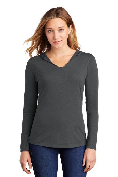 District ®  Women's Perfect Tri ®  Long Sleeve Hoodie. DM139L - District DM139L