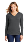 District ®  Women's Perfect Tri ®  Long Sleeve Hoodie. DM139L - District DM139L