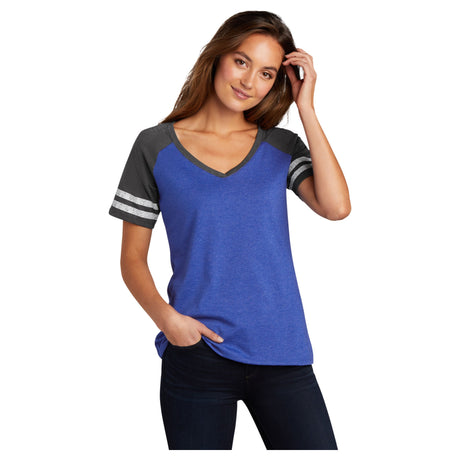 District® Women’s Game V-Neck Tee DM476 Women's District