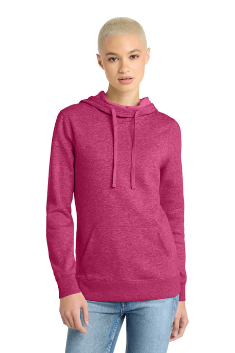 District  ®  Women's Lightweight Fleece Hoodie. DM493 - District DM493