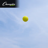 Champion Sports DIMPLED PITCHING MACHINE SOFTBALLS 12"D, YELLOW