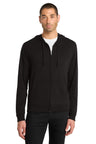 District ®  Jersey Full-Zip Hoodie. DT1100 - District DT1100