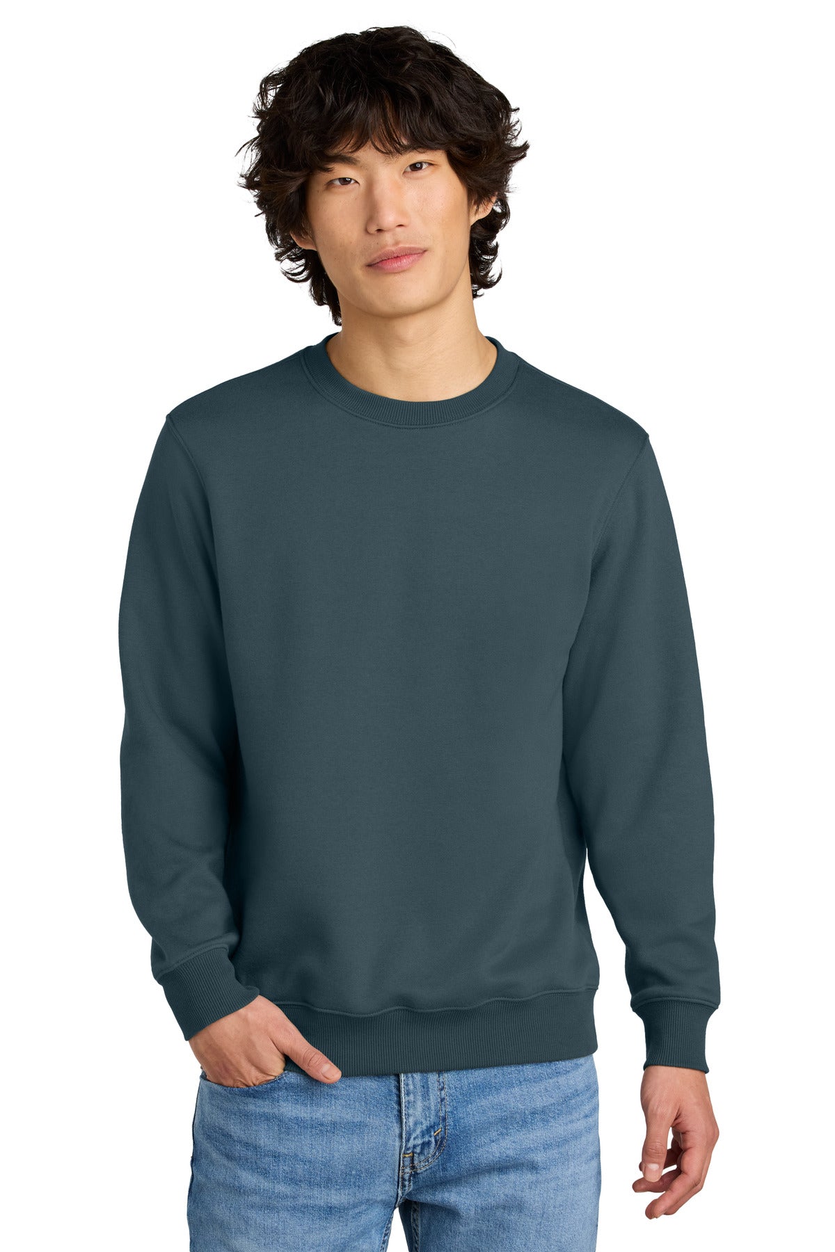 District ®  Perfect Weight ®  Fleece Crew DT1106 - District DT1106