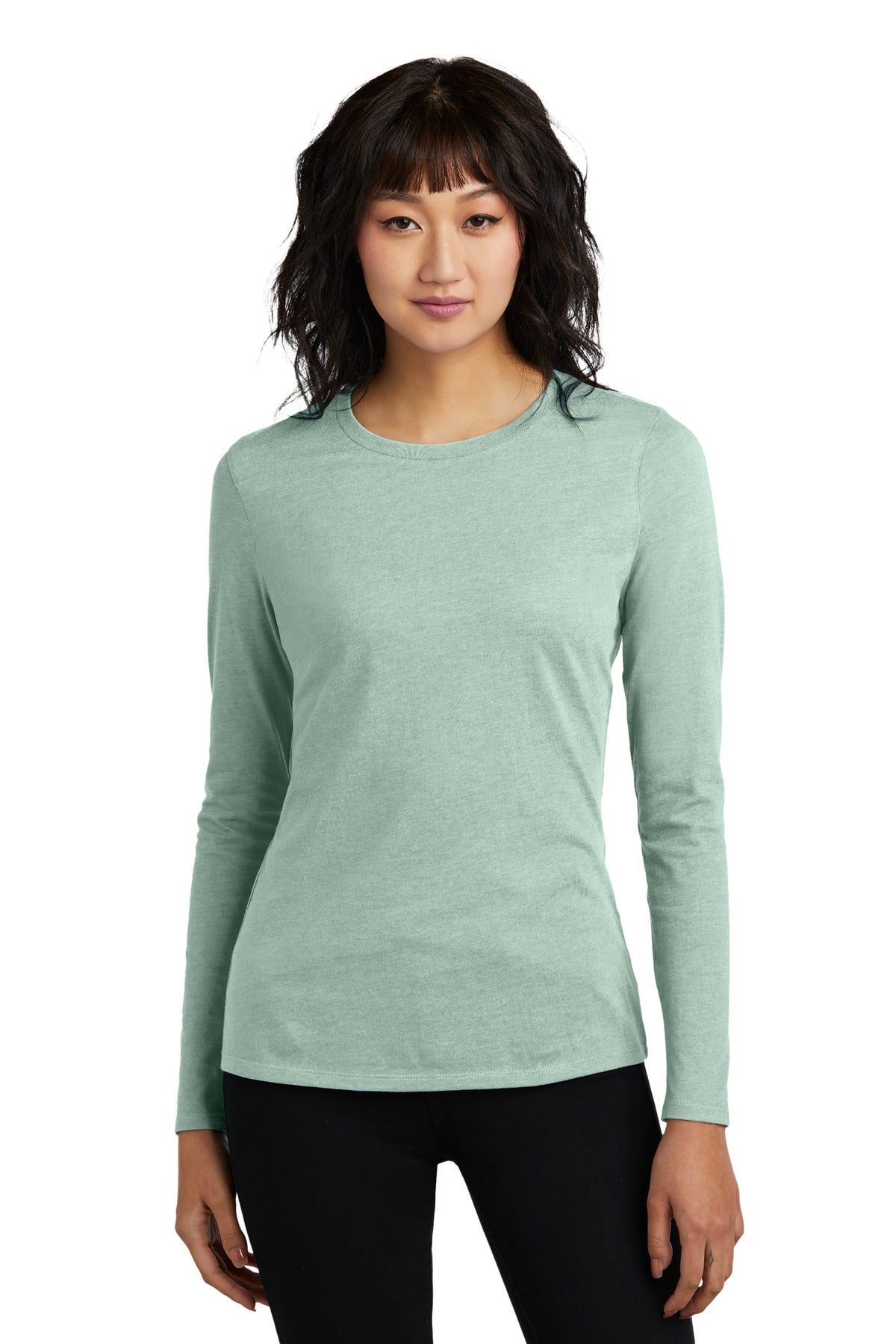 District ®  Women's Perfect Blend ®  CVC Long Sleeve Tee DT110 - District DT110