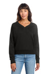 District ®  Women's Perfect Tri ®  Fleece V-Neck Sweatshirt DT1312 - District DT1312