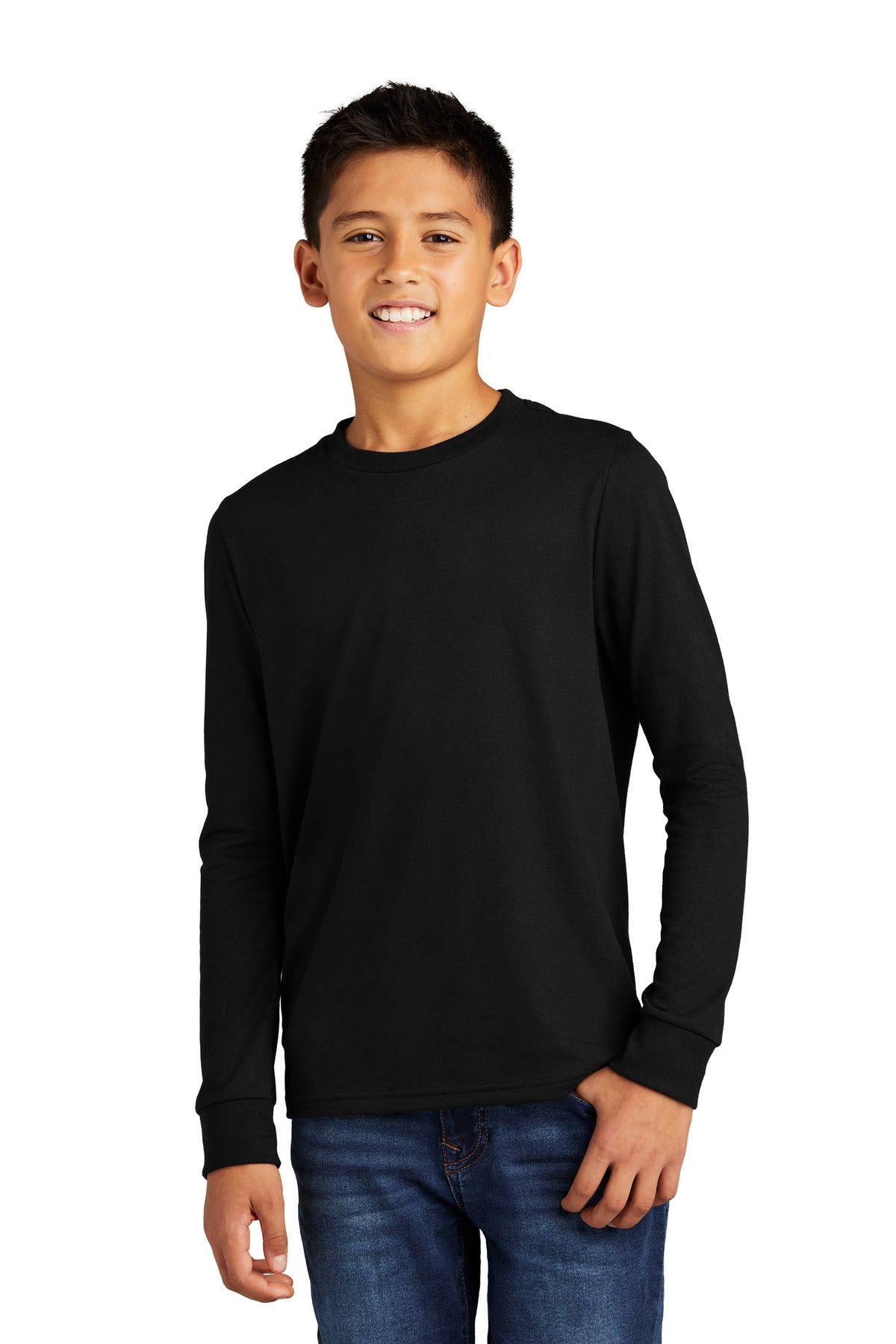 District ®  Youth Perfect Tri ®  Long Sleeve Tee DT132Y - District DT132Y