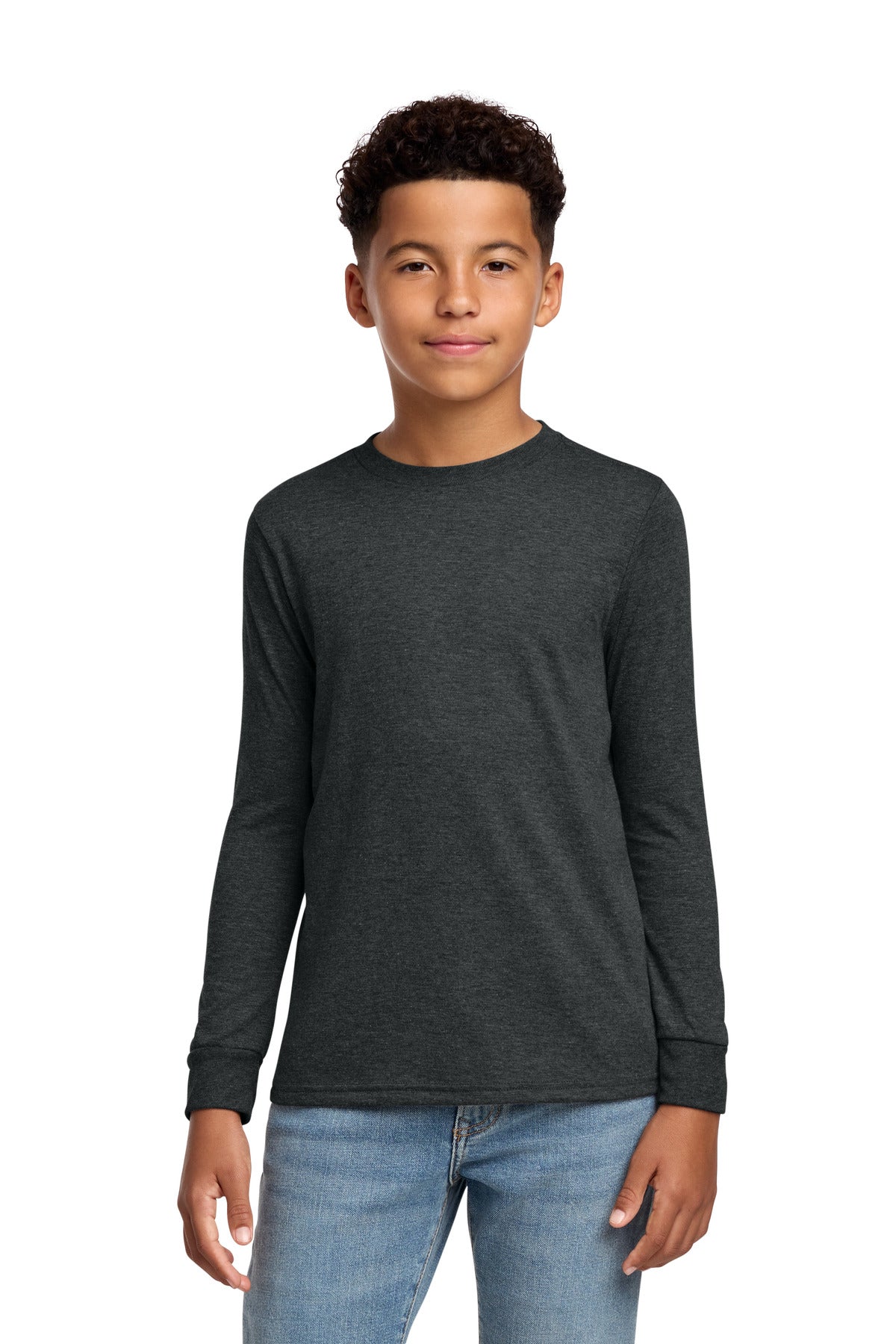 District ®  Youth Perfect Tri ®  Long Sleeve Tee DT132Y - District DT132Y