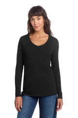 District ®  Women's Perfect Tri ®  Long Sleeve V-Neck Tee DT135 - District DT135