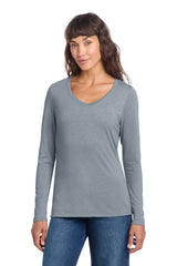 District ®  Women's Perfect Tri ®  Long Sleeve V-Neck Tee DT135 - District DT135