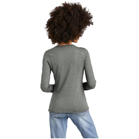 District® Women’s Perfect Tri® Long Sleeve V-Neck Tee DT135 Women's District