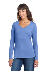 District ®  Women's Perfect Tri ®  Long Sleeve V-Neck Tee DT135 - District DT135