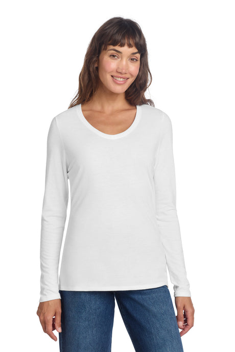 District ®  Women's Perfect Tri ®  Long Sleeve V-Neck Tee DT135 - District DT135