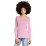 District® Women’s Perfect Tri® Long Sleeve V-Neck Tee DT135