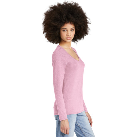 District® Women’s Perfect Tri® Long Sleeve V-Neck Tee DT135