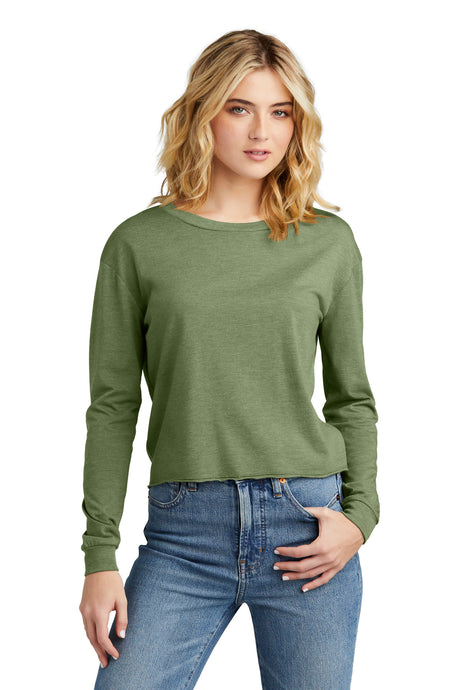 District ®  Women's Perfect Tri ®  Midi Long Sleeve Tee DT141 - District DT141