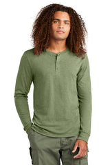 District ®  Perfect Tri ®  Long Sleeve Henley DT145 - District DT145