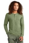 District ®  Perfect Tri ®  Long Sleeve Henley DT145 - District DT145