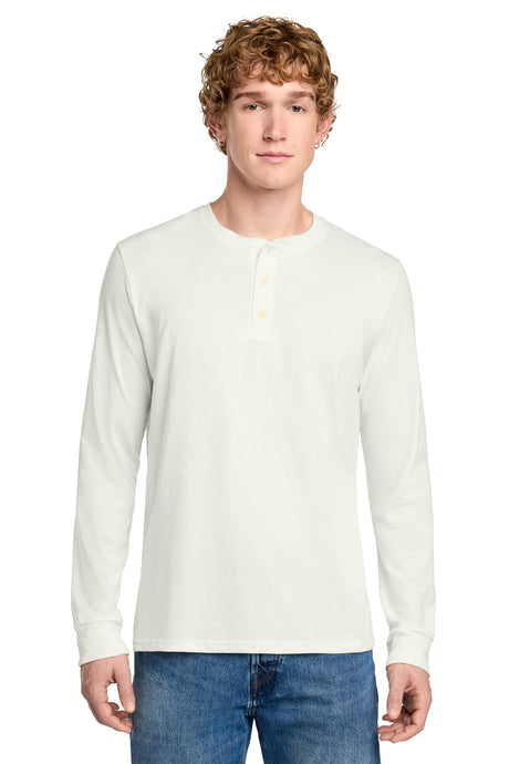 District ®  Perfect Tri ®  Long Sleeve Henley DT145 - District DT145