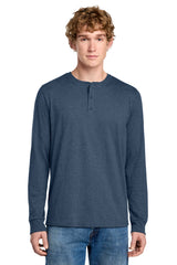 District ®  Perfect Tri ®  Long Sleeve Henley DT145 - District DT145