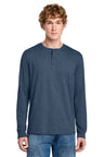 District ®  Perfect Tri ®  Long Sleeve Henley DT145 - District DT145