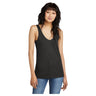 District® Women’s Perfect Blend® CVC V-Neck Tank DT154 Women's District Black XS