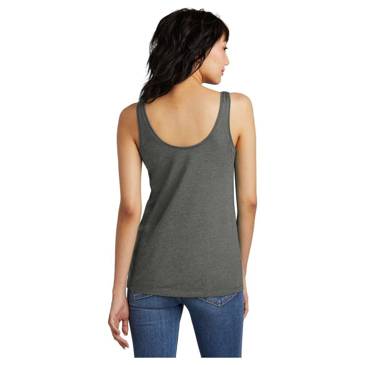 District® Women’s Perfect Blend® CVC V-Neck Tank DT154 Women's District