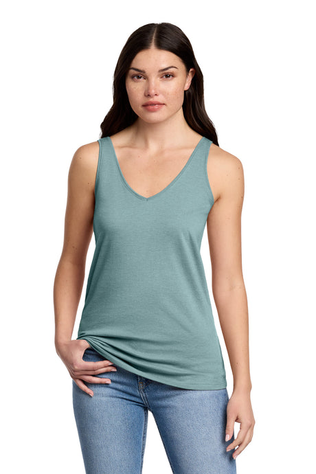 District ®  Women's Perfect Blend ®  CVC V-Neck Tank DT154 - District DT154