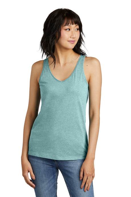 District ®  Women's Perfect Blend ®  CVC V-Neck Tank DT154 - District DT154