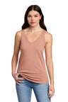 District ®  Women's Perfect Blend ®  CVC V-Neck Tank DT154 - District DT154