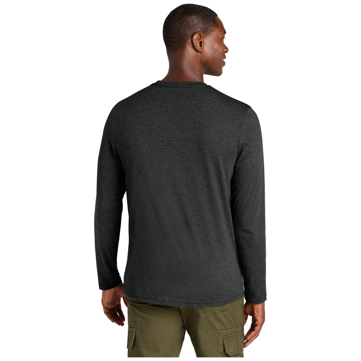 District® Perfect Weight® CVC Long Sleeve Tee - DT185 T-Shirts District