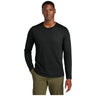 District® Perfect Weight® CVC Long Sleeve Tee - DT185 T-Shirts District Jet Black XS